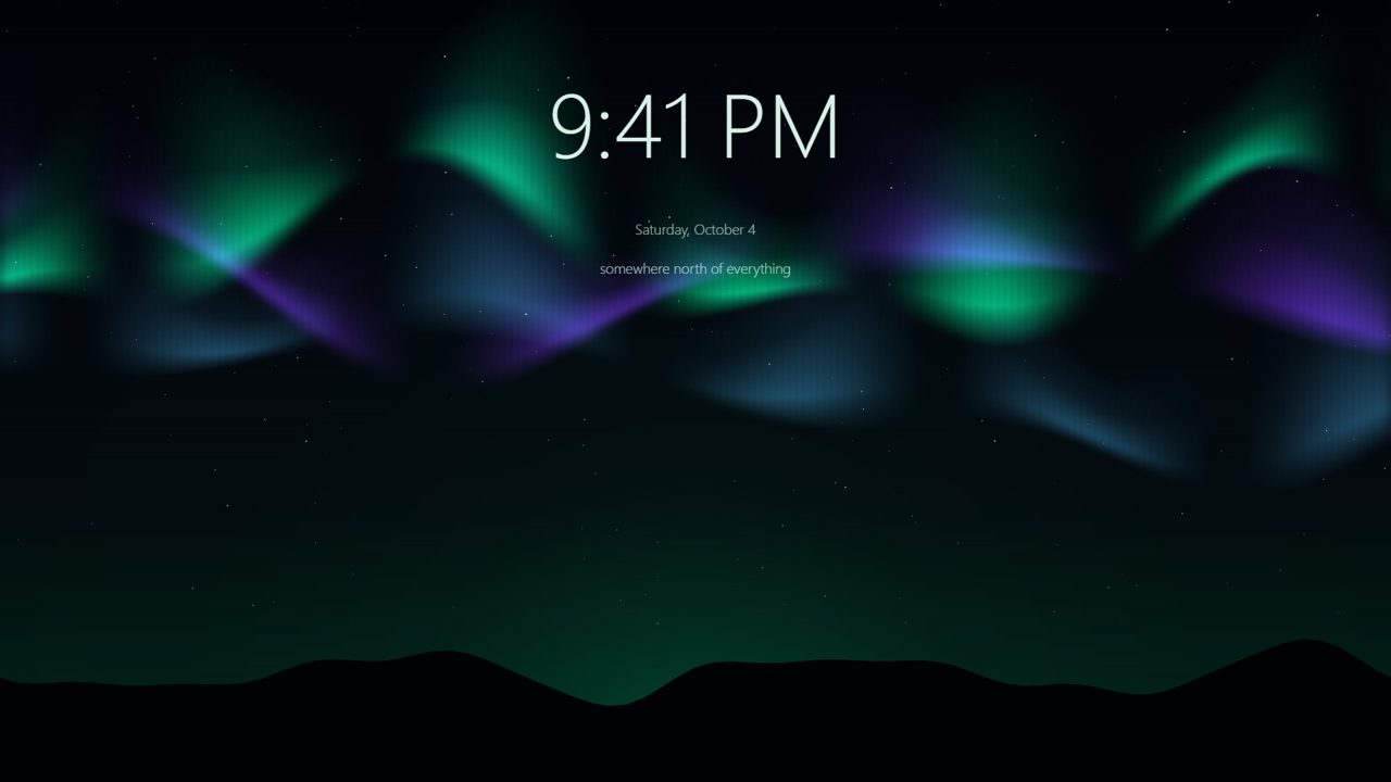 Northern Lights - Rippling aurora