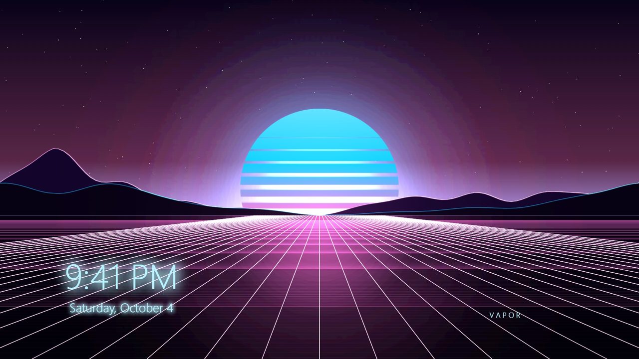 Vaporwave - Pastel retro